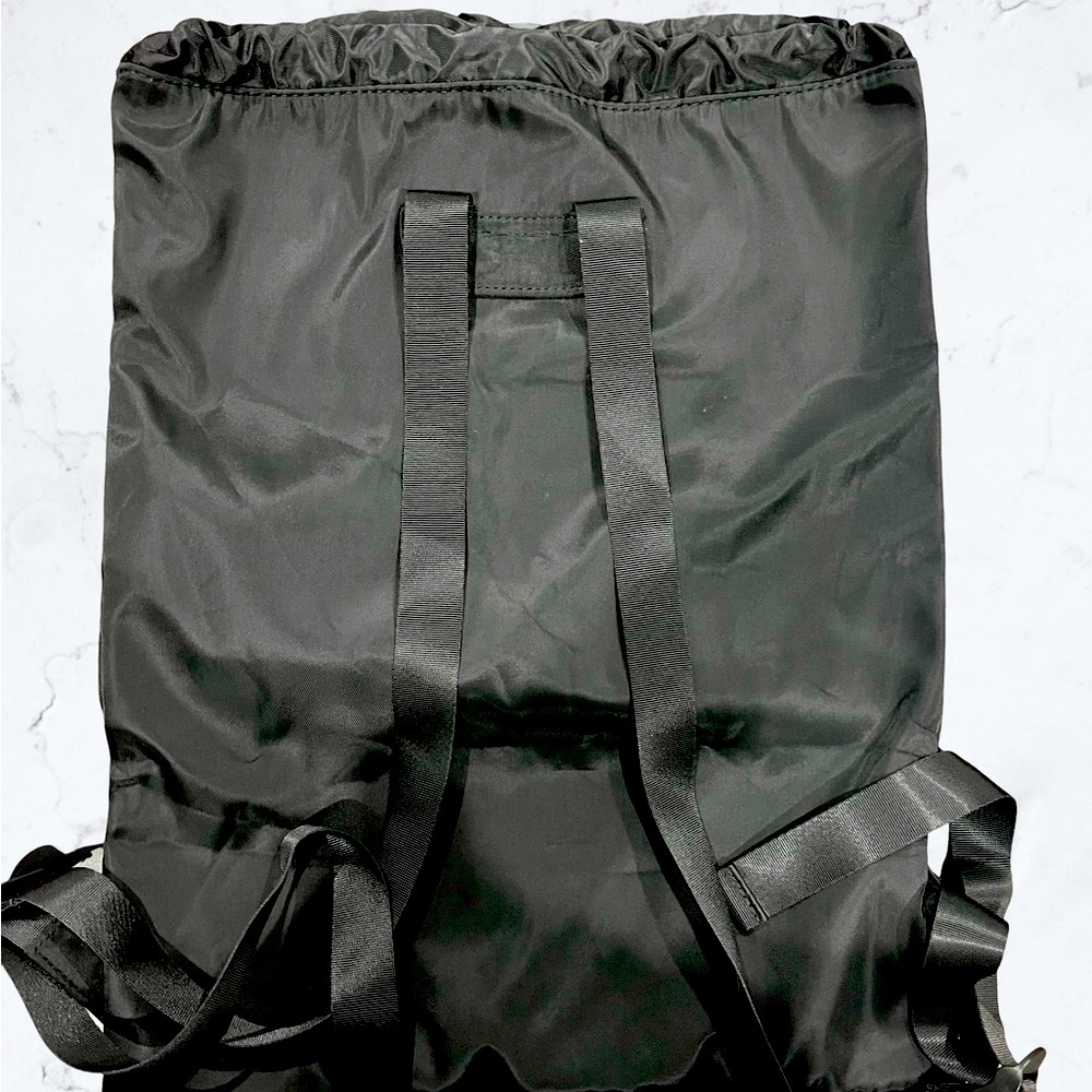 Peloton Black Backpack With Drawstring Closure - image 2